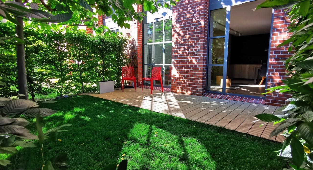 Ferienwohnung City Garden Breslau Exterior foto